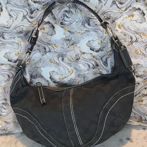 2 for $60! COACH Signature Jacquard Hobo Bag